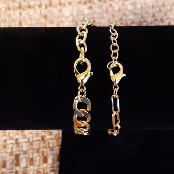 New Sugarfix By Baublebar Bracelets Nicklefree Goldtone Women's New With Tag - Picture 2 of 2